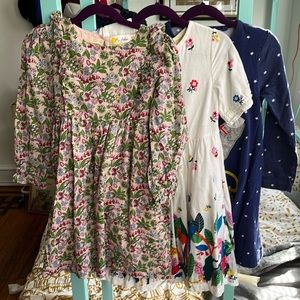 Mini Boden EUC SZ 6-7 Dress Lot